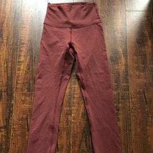 Lululemon wunder train leggings size 2 savannah